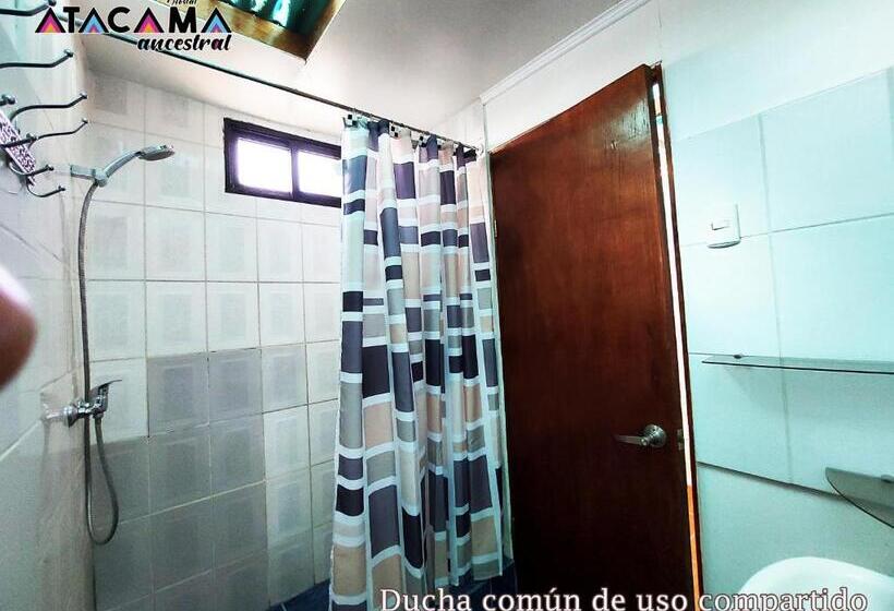 اتاق استاندارد با سرویس بهداشتی مشترک, Hostal Atacama Ancestral