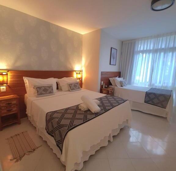 Трехместный Номер Стандарт Вид на Сад, Pousada Rubi