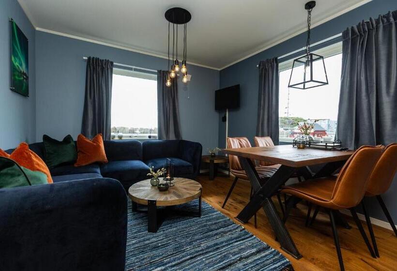 带1个卧室带观景的公寓, Tobiasbrygga