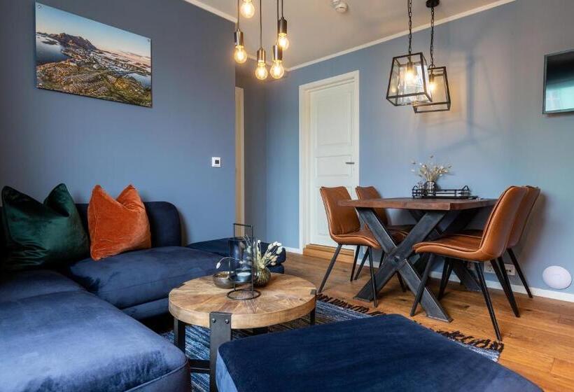 带2个卧室的公寓, Tobiasbrygga