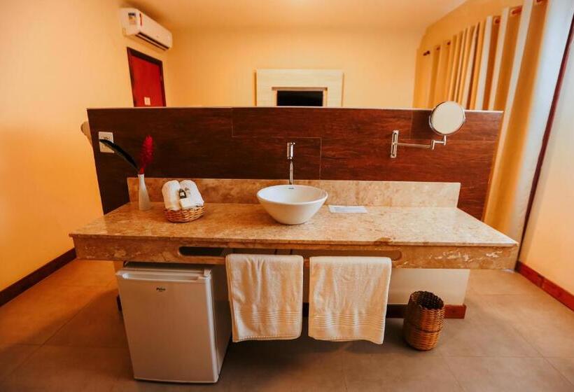 חדר דלוקס עם מרפסת, Pousada Canto Do Sol