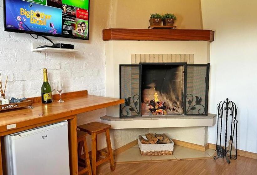 Suite met Jacuzzi, Pousada Charme Da Montanha