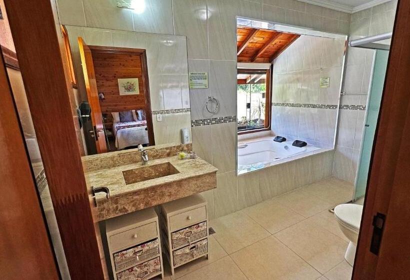 Suite met Jacuzzi, Pousada Charme Da Montanha