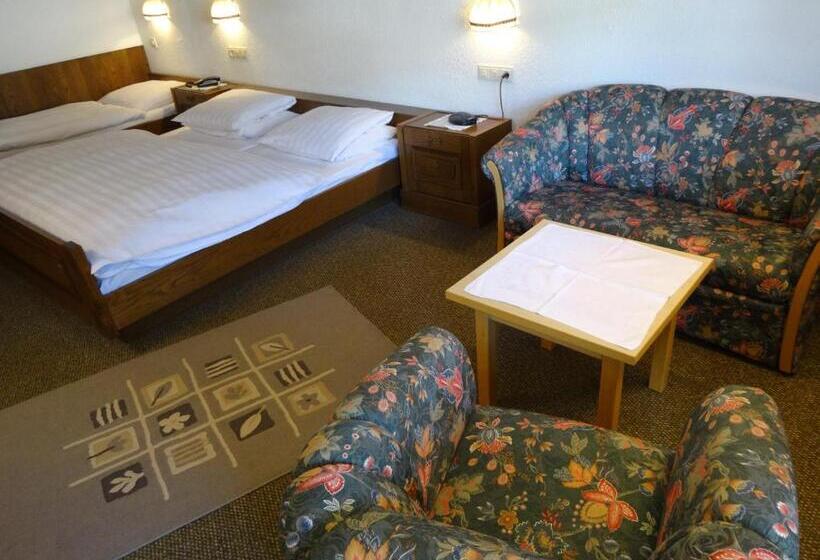 Трехместный Номер Стандарт с Балконом, Landhotel Eva