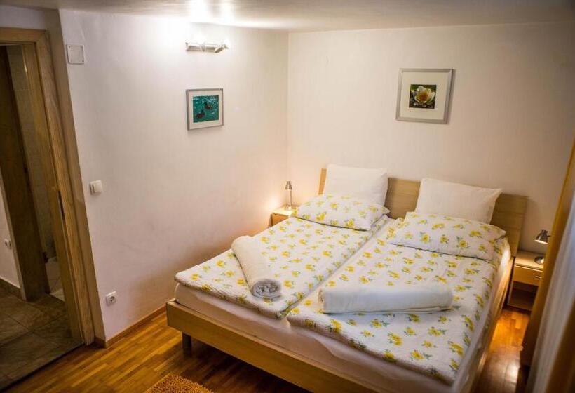 آپارتمان 1 خوابه با چشم‌انداز باغ, Apartments And Rooms Villa Vive