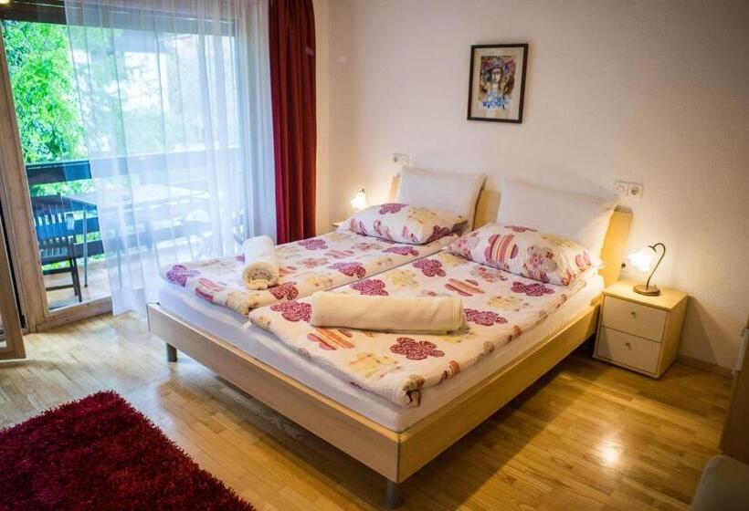 آپارتمان 1 خوابه با چشم‌انداز باغ, Apartments And Rooms Villa Vive