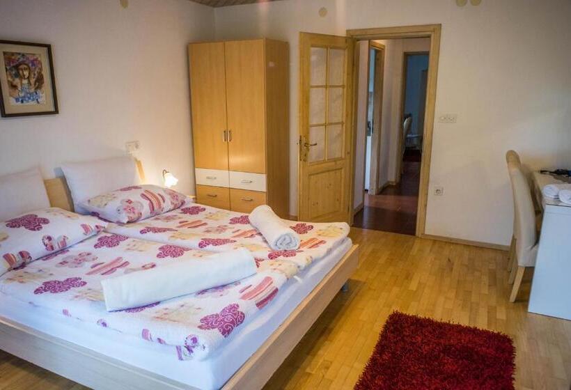 آپارتمان 1 خوابه با چشم‌انداز باغ, Apartments And Rooms Villa Vive