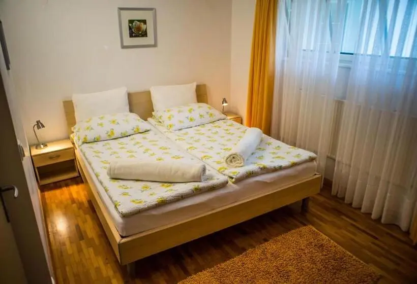 آپارتمان 1 خوابه با چشم‌انداز باغ, Apartments And Rooms Villa Vive