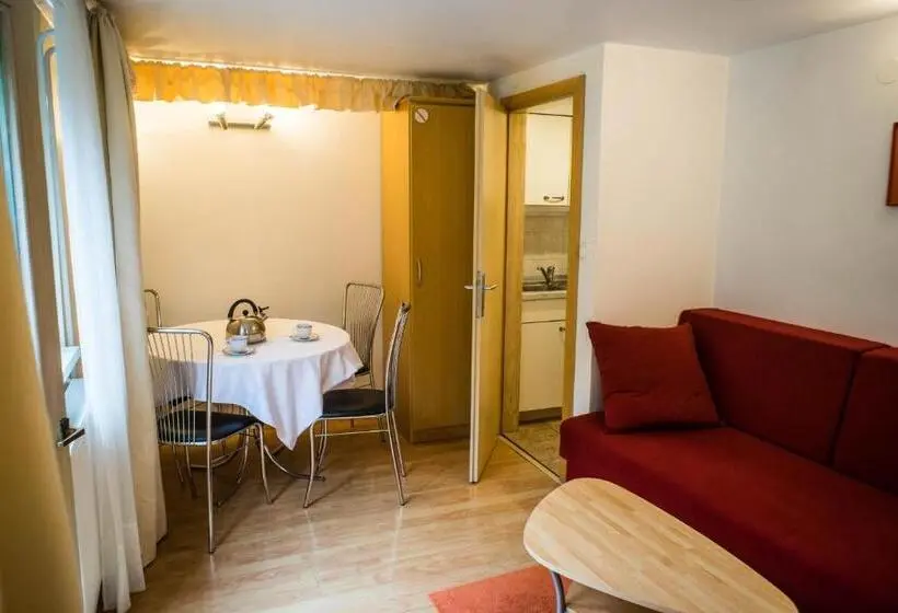 آپارتمان 1 خوابه با چشم‌انداز باغ, Apartments And Rooms Villa Vive