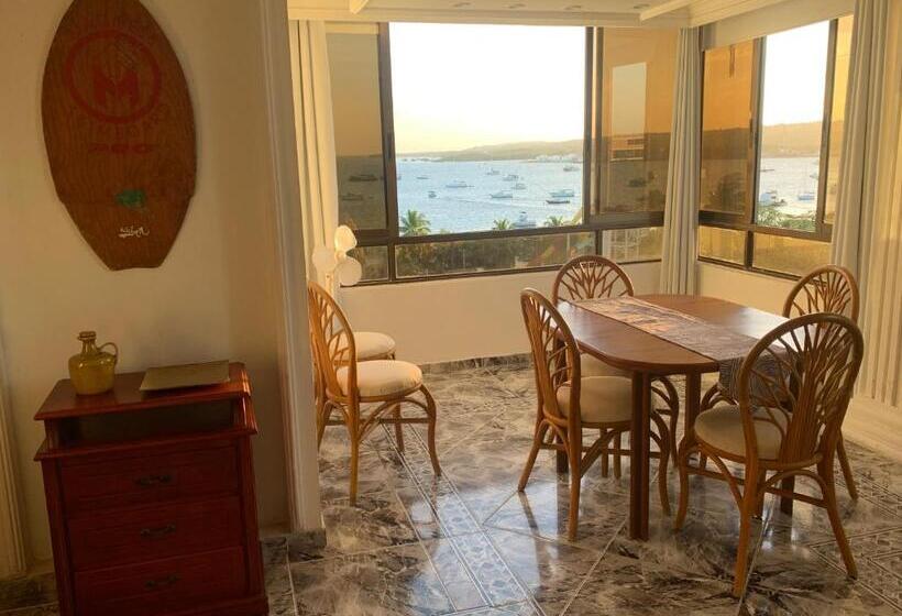 آپارتمان 1 خوابه با چشم‌انداز دریا, Hostal Casaluna San Andres