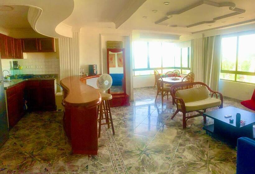 Апартаменты 1 Спальня Вид на Море, Hostal Casaluna San Andres