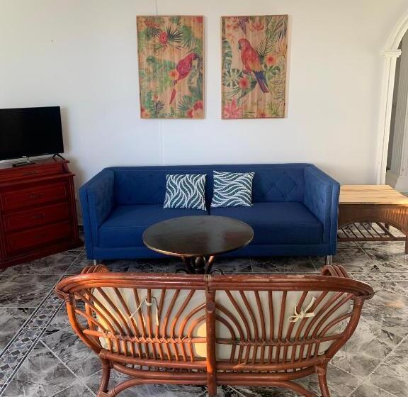 Апартаменты 1 Спальня Вид на Море, Hostal Casaluna San Andres