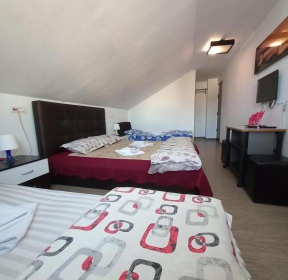 Economy Quadruple Room, Villa Zorba