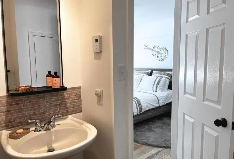 اتاق استاندارد با چشم‌انداز باغ, Auberge Musicale Pour Un Instant