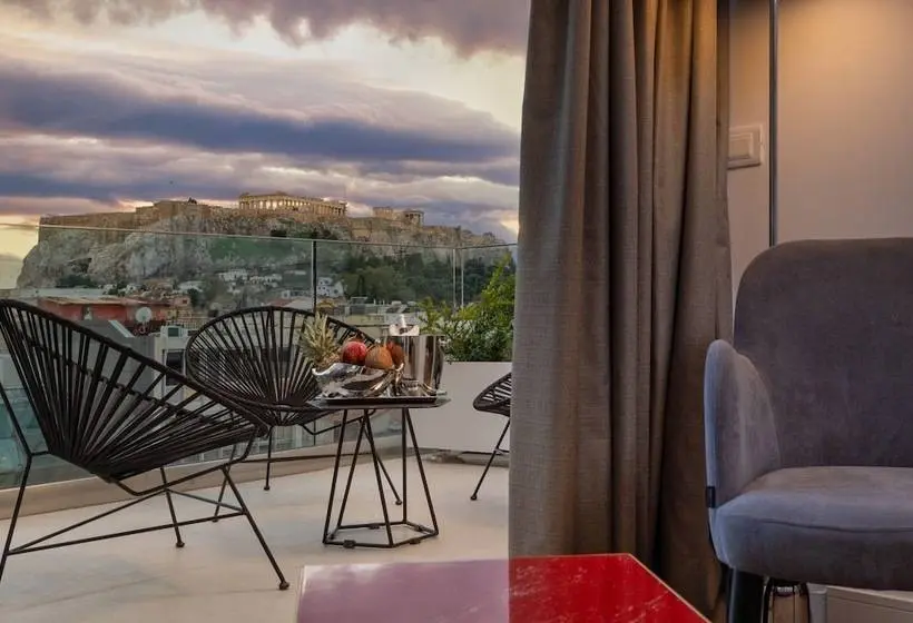 景色の見えるデラックスルーム, Elia Ermou Athens