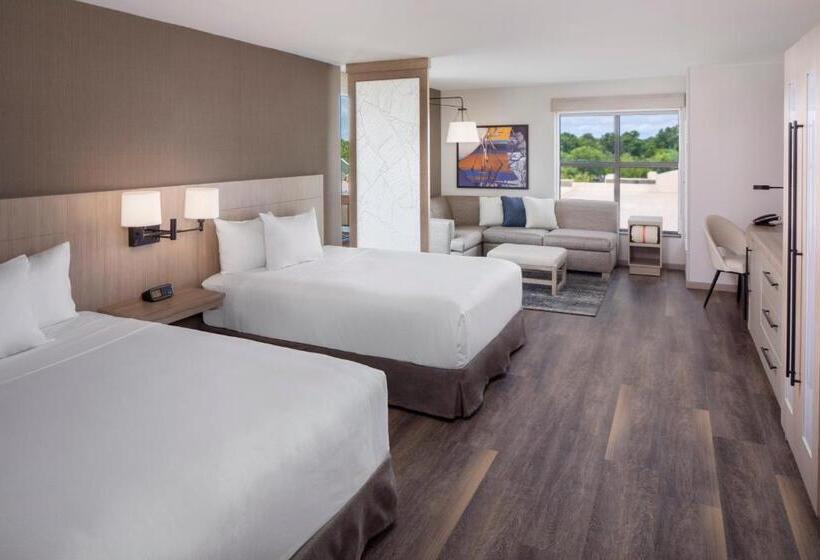 身障者適用クイーンサイズベッドルーム, Hyatt Place Mount Pleasant Towne Centre