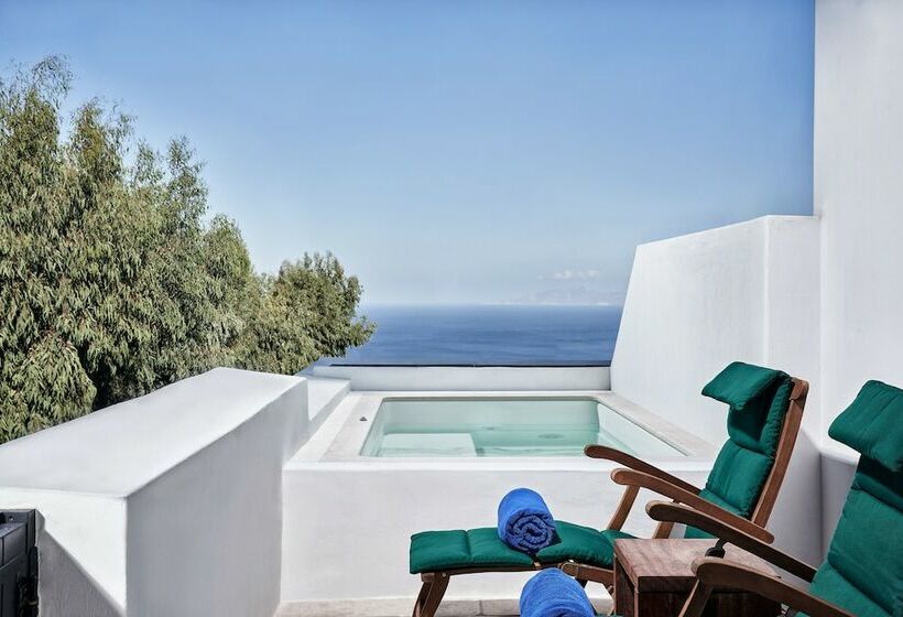 高级套房带海景, Katikies Garden Santorini The Leading Hotels Of The World