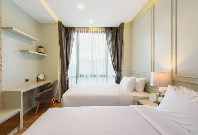 סוויטה נוף לבריכה, Parc Borough City Resort  Sha Extra Plus