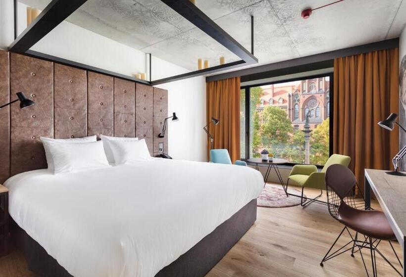 带大床的豪华间, The Bridge Wroclaw  Mgallery