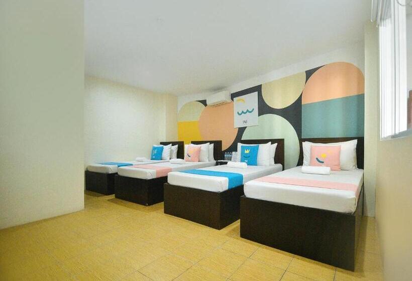 4인용 스탠다드 룸, Sans Hotel At Rana Cebu