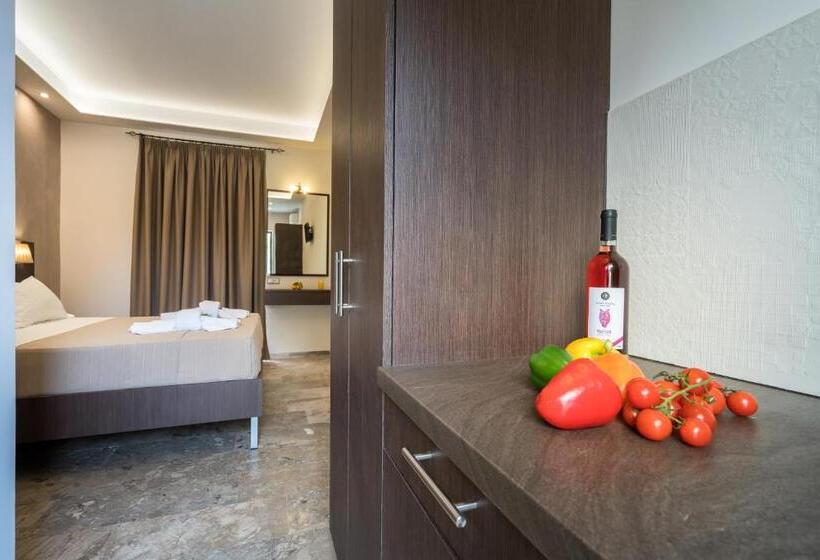 اتاق لوکس با چشمانداز استخر, Memories Apartments