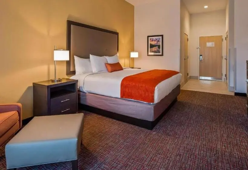 キングサイズベッドのスタンダードルーム, Best Western Plus Elizabethtown Inn & Suites