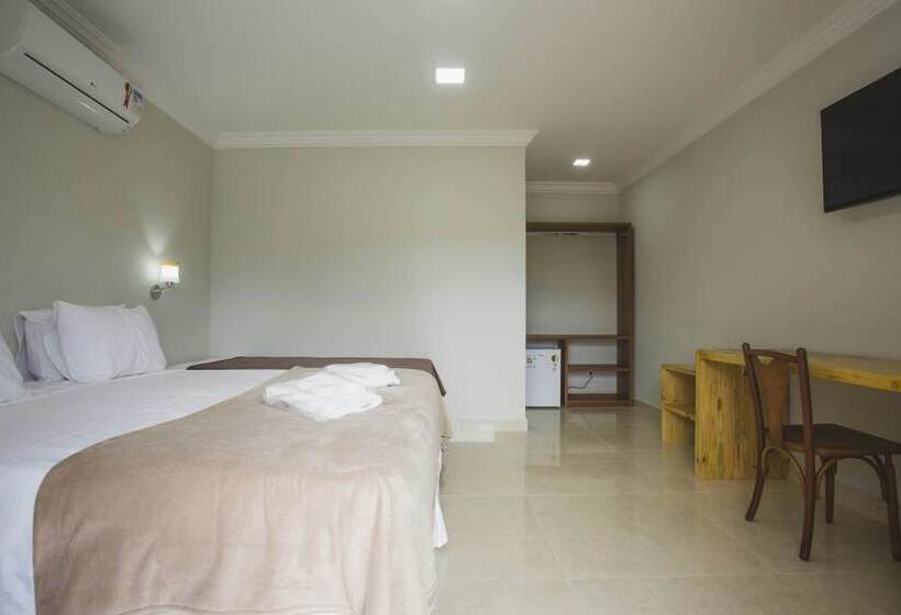 اتاق سه نفره دلوکس با چشم‌انداز باغ, Pousada Blue Ocean