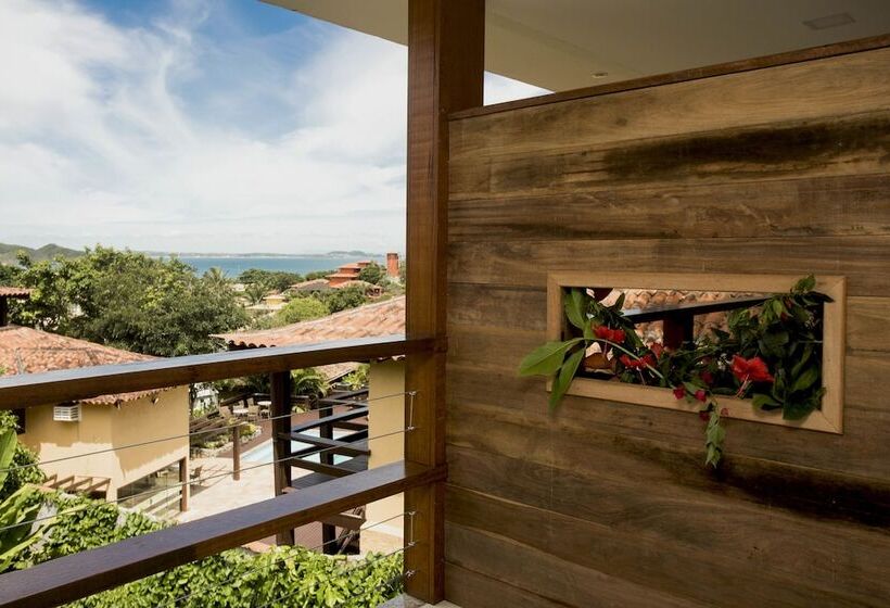 اتاق سه نفره دلوکس با چشم‌انداز باغ, Pousada Blue Ocean