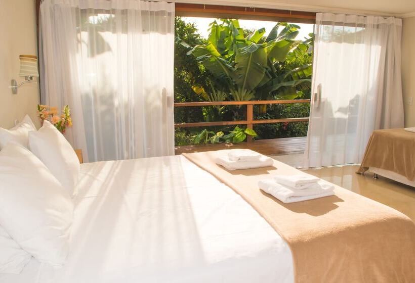 اتاق خانوادگی با چشم‌انداز باغ, Pousada Blue Ocean