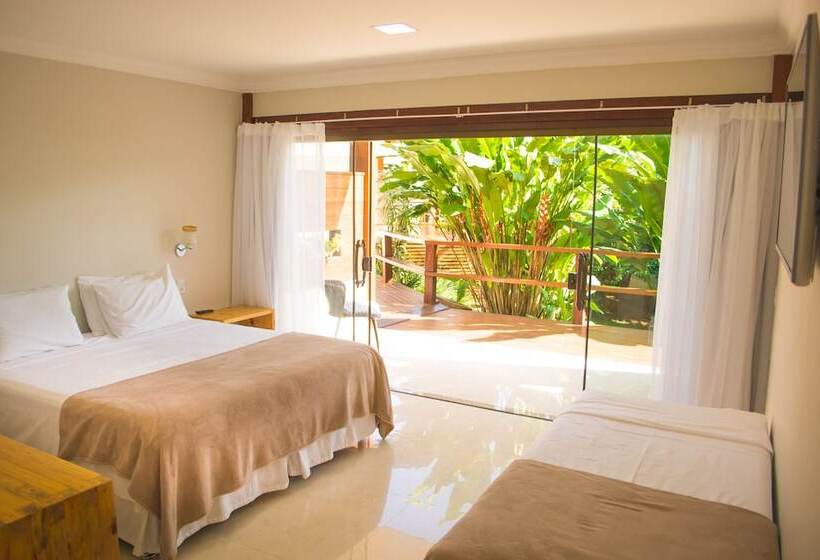 اتاق خانوادگی با چشم‌انداز باغ, Pousada Blue Ocean